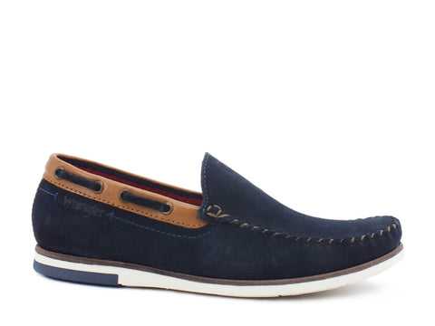 WRANGLER Sharky Suede Navy WM01140A
