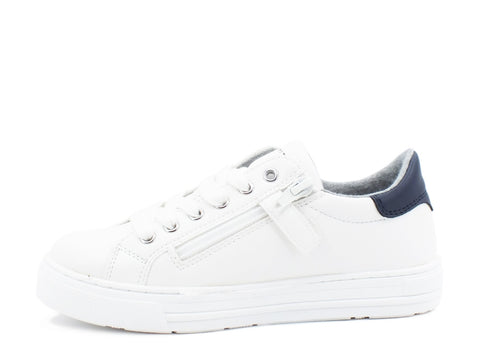 TOMMY H. Sneaker White Blue Red T3B4-30615