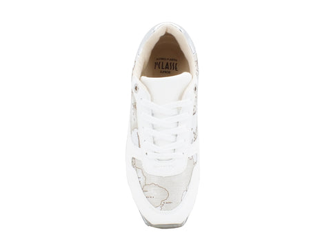 ALVIERO MARTINI 1° CLASSE Sneaker Bianco Geo Safari P3A4-10562