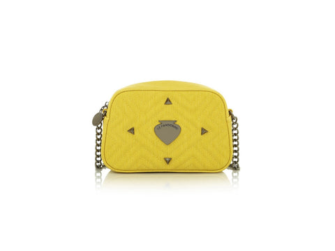LE PANDORINE Vicky Mini Borsa Tracolla Yellow PE20DAI02488-04