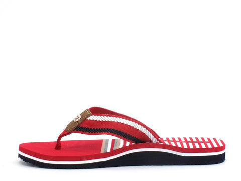 TOMMY HILFIGER Stripy Infradito Primary Red FW0FW04799