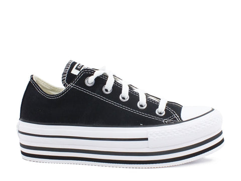 CONVERSE CT All Star Eva Lift Ox Sneakers Black White 563970C