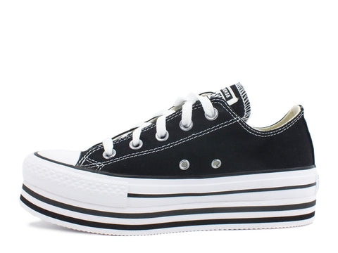 CONVERSE CT All Star Eva Lift Ox Sneakers Black White 563970C
