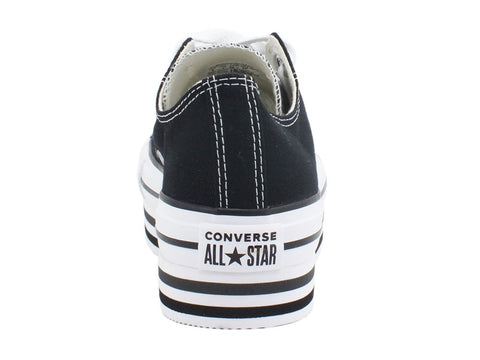 CONVERSE CT All Star Eva Lift Ox Sneakers Black White 563970C