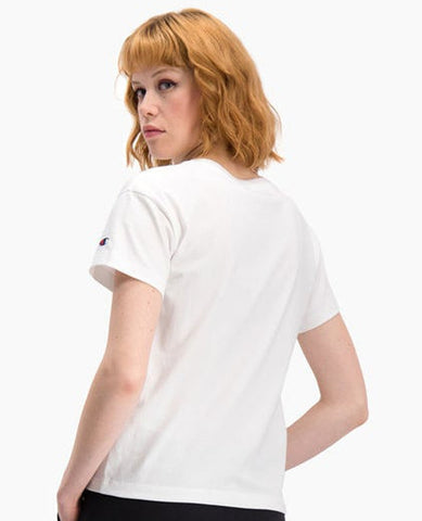 CHAMPION T-Shirt Logo White 112650