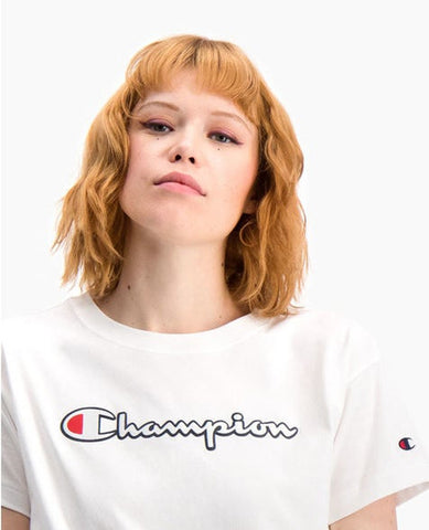 CHAMPION T-Shirt Logo White 112650