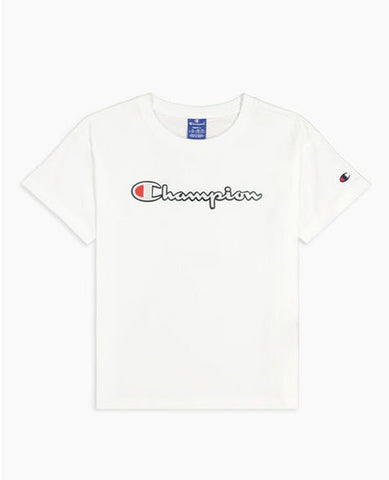 CHAMPION T-Shirt Logo White 112650