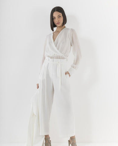 MARKUP Pantalone Cintura Bianco MW76557