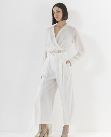 MARKUP Pantalone Cintura Bianco MW76557