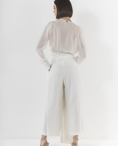 MARKUP Pantalone Cintura Bianco MW76557