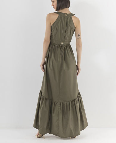 MARKUP Abito Smanicato Verde Militare MW76240