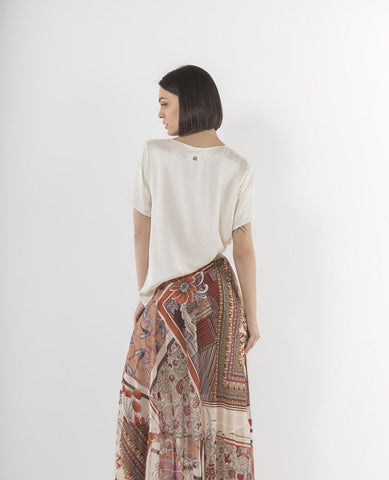 MARKUP T-Shirt Raso Vaniglia MW76251