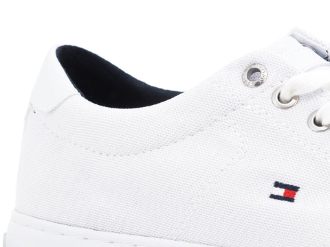 TOMMY HILFIGER Seasonal Textile Sneakers White FM0FM02687