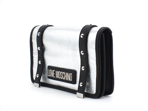 LOVE MOSCHINO Borsa Pochette Argento JC4080PP1ALL190A