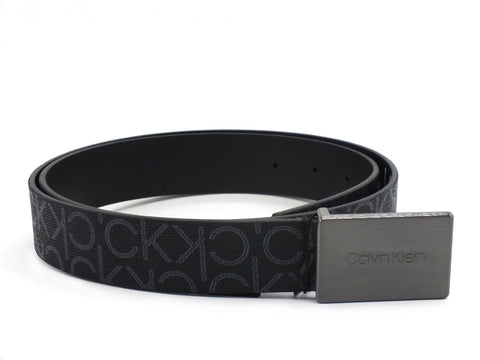 CALVIN KLEIN Cintura Uomo Logo Black K50K505756