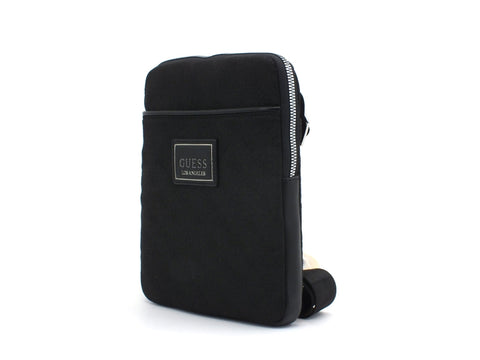 GUESS Tracolla Uomo Loghi Black HMDNLJP0224
