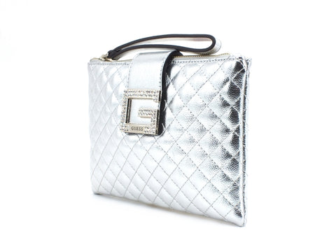 GUESS Dazzle Mini Pochette Silver BG767569