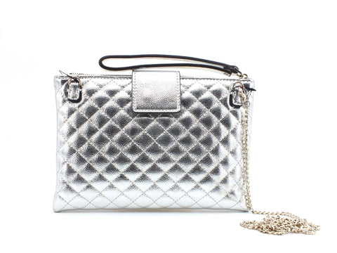 GUESS Dazzle Mini Pochette Silver BG767569