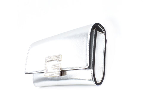 GUESS Dazzle Mini Pochette Silver MG767571