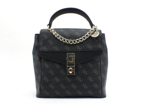 GUESS Lorenna Zaino Tracolla Loghi Black Coal SG767132