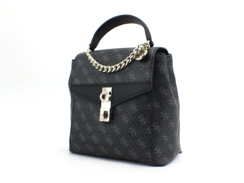 GUESS Lorenna Zaino Tracolla Loghi Black Coal SG767132