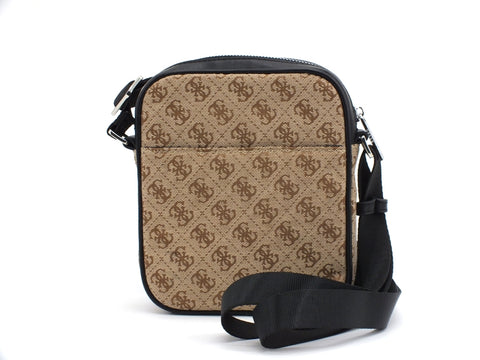 GUESS Tracolla Uomo Loghi Brown HMDNLJP0217