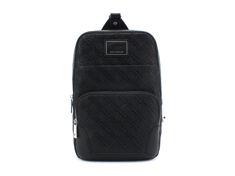 GUESS Zaino Uomo Loghi Black HMDNLEP0206