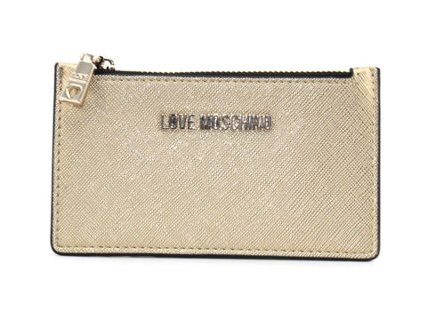 LOVE MOSCHINO Portafoglio Portacarte Oro JC5554PP06LQ0901