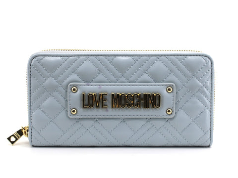 LOVE MOSCHINO Portafoglio Logo Azzurro Nuvola JC5600PP1ALA0012