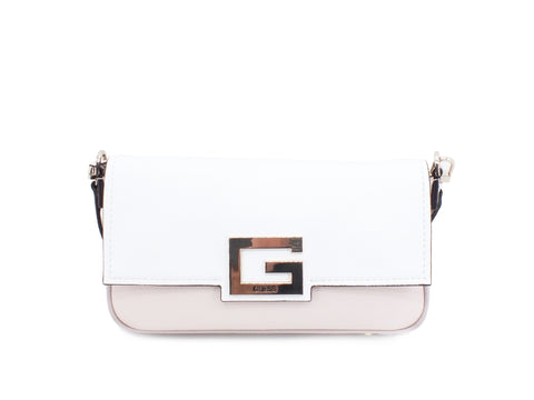 GUESS Brightside Borsa Pochette White Stone Multi JG758019