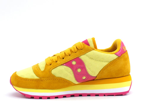 SAUCONY Jazz Triple W-Smu Limited Edition Sneakers Yellow Pink S60497-6