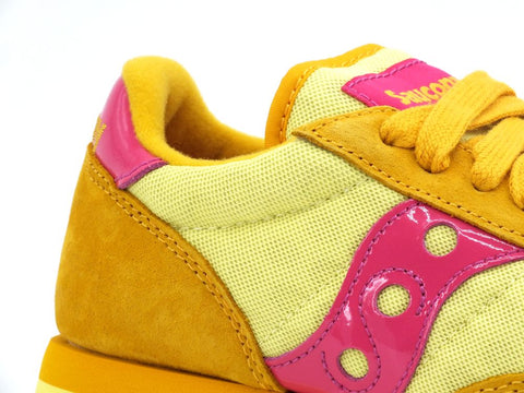 SAUCONY Jazz Triple W-Smu Limited Edition Sneakers Yellow Pink S60497-6