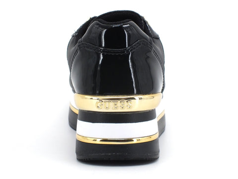 GUESS Sneakers Platform Glitter Black FL5DLYFAM12