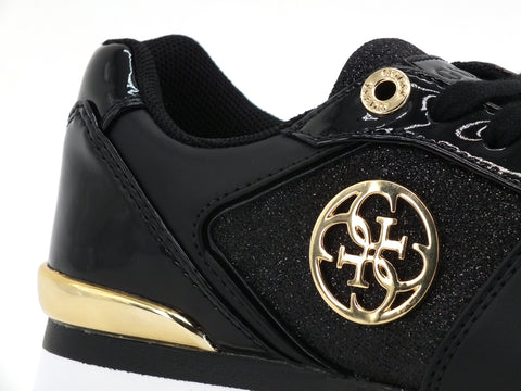 GUESS Sneakers Platform Glitter Black FL5DLYFAM12