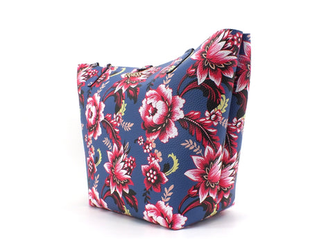 GUESS Alby Borsa Shopper Fiori Floreal Stone FL745523