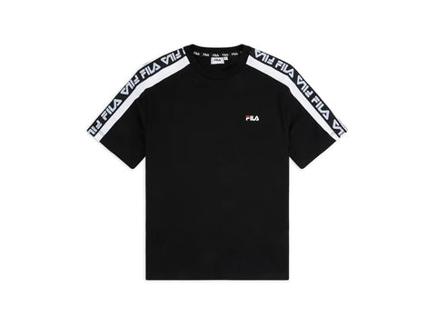 FILA Women Tandy Tee T-Shirt Black White 687686