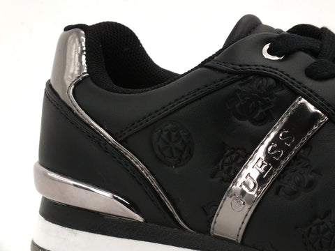 GUESS Dafne Snaekers Donna Platform Black FL7DFEFAL12