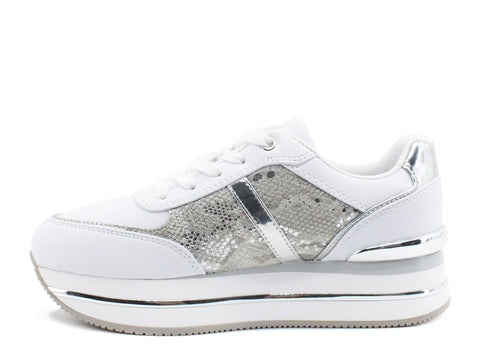 GUESS Dafnee Snaekers Donna Platform White FL7DFEPEL12