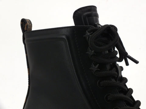 GUESS Magaly Anfibio Carrarmato Tacco Black FL7MAYELE10