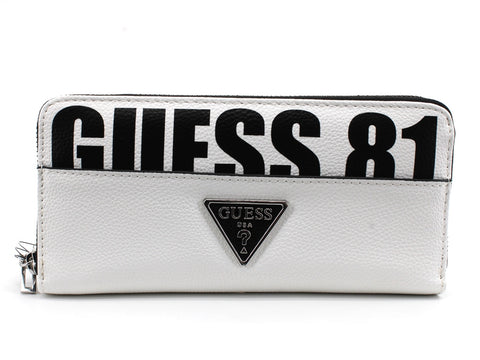 GUESS Portafoglio Logo Donna White Multi VY766546