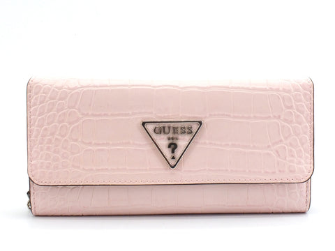 GUESS Portafoglio Logo Donna Rosa Peony CG729162