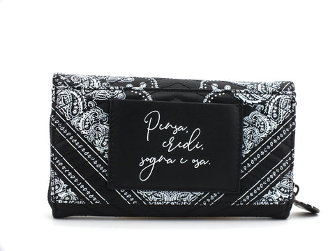 LE PANDORINE Bandana Wallet Portafoglio Black PE20DAW02502-01