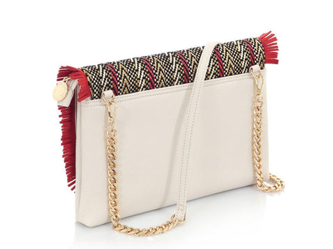 LE PANDORINE Guadalupa Pochette Frange Multi Coral PE20DAZ02505-04