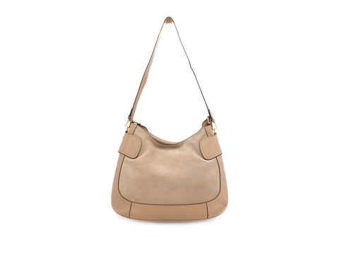 NANNINI Casual Suede Borsa Bag Pelle Beige 16186A