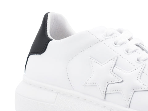 2STARS Sneakers Bianco Nero 2SD2879