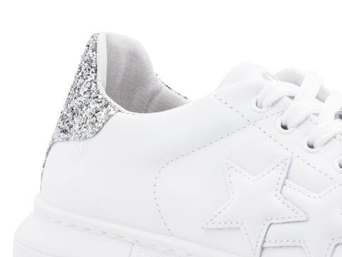 2STARS Sneakers Glitter White 2SD2880