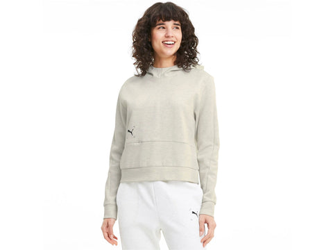 PUMA Nu-Tility Hoodie Felpa Donna White 583548 19