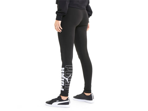 PUMA Rebel Leggings Donna Logo Black 583563 01
