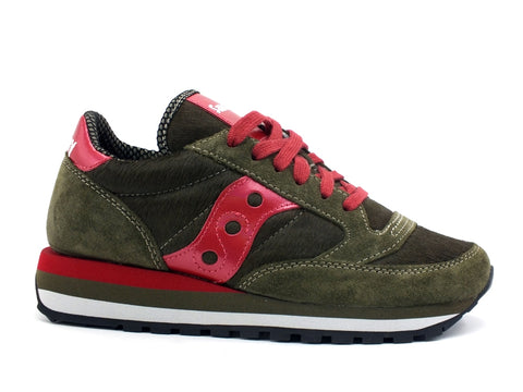 SAUCONY Jazz Triple Sneakers Donna Olive Jester S60947-10