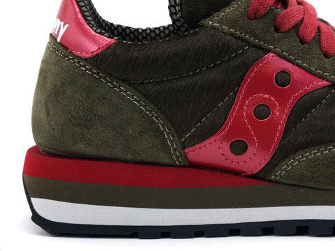 SAUCONY Jazz Triple Sneakers Donna Olive Jester S60947-10